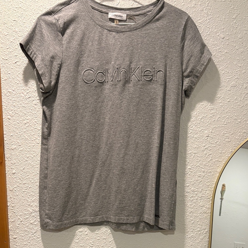 Calvin Klein Heather Gray Tee